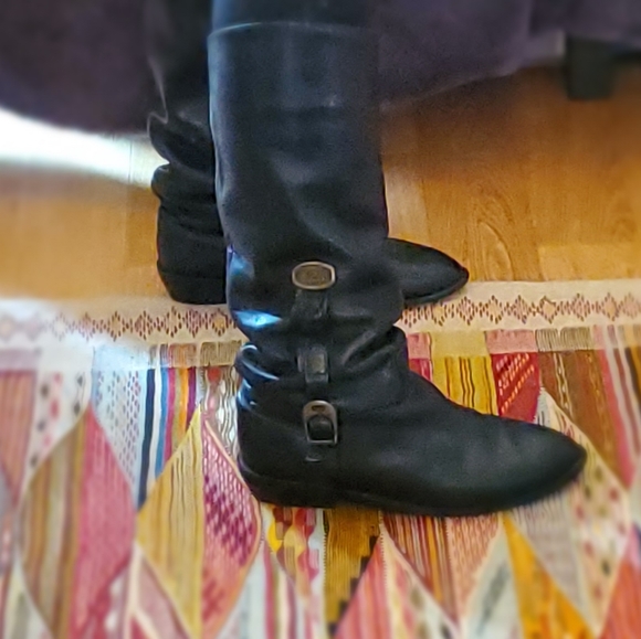 Cristina slouchy leather boots - Picture 15 of 16